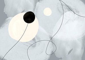 Skandinavischer Mid Century Minimalismus Abstrakt