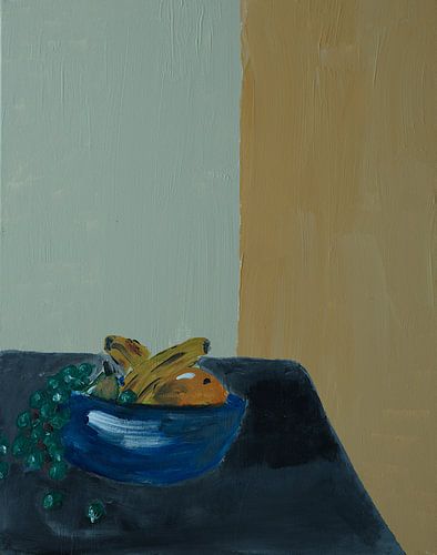 De blauwe schaal