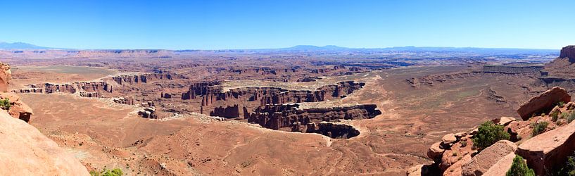 Panorama des canyons de la rivière verte par Gerben Tiemens