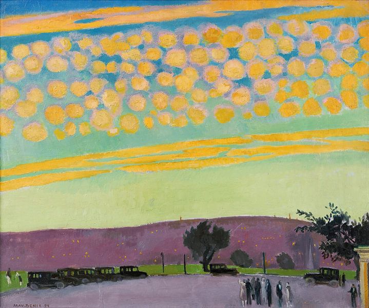 Pittsburgh Sunset, Maurice Denis by Masterful Masters