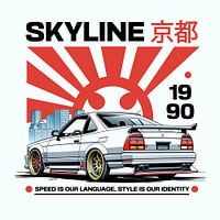 Skyline Kyoto 1990