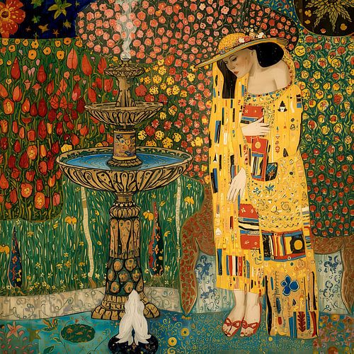 Doris à la fontaine