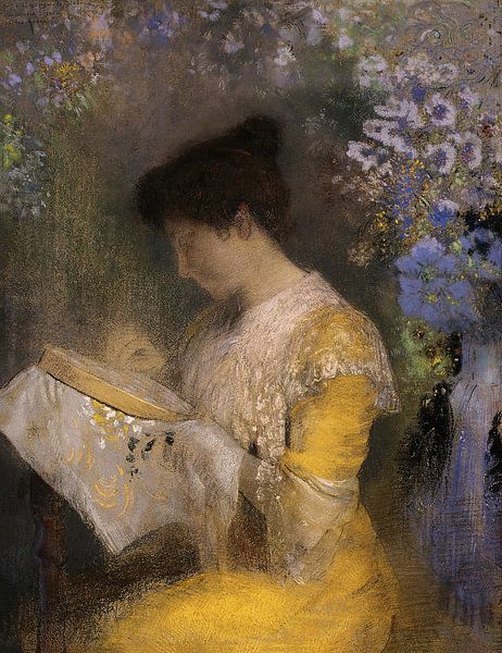 Madame Arthur Fontaine (Marie Escudier, née en 1865), Odilon Redon par All the Masters