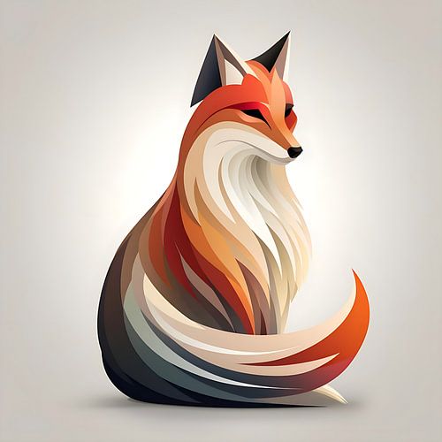 Vectorafbeelding Vos