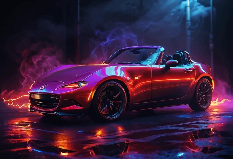 Mazda MX-5 Miata - Neon Dream par MIROKKU