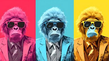Warhol: Gorilla Groove van ByNoukk