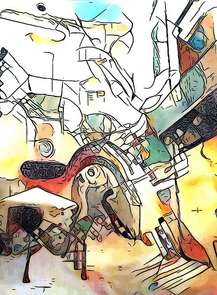 In den Gassen der Altstadt von zam art