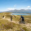 Mountainbiken in Serfaus, Tirol von Leo Schindzielorz