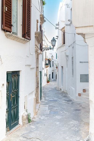 Die blaue Stadt (Ostuni) von Jaco Verheul