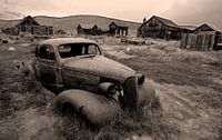 Spookstad Bodie in Sepia van Gerrit de Heus thumbnail