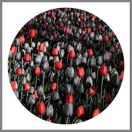 Composition with tulips by Raoul Suermondt