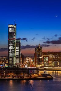 Zicht op Rotterdam