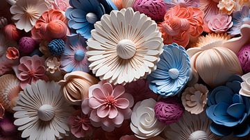 Arrangement de fleurs pastel sur Heike Hultsch