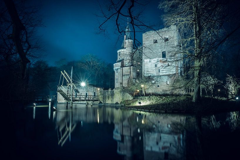 Kasteel Duurstede met oude toren in Wijk bij Duurstede van Marcel van den Bos