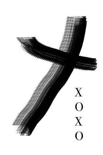 Xoxo Graffiti Typografie