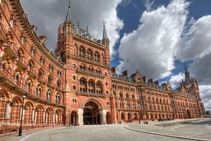 Saint Pancras station in London