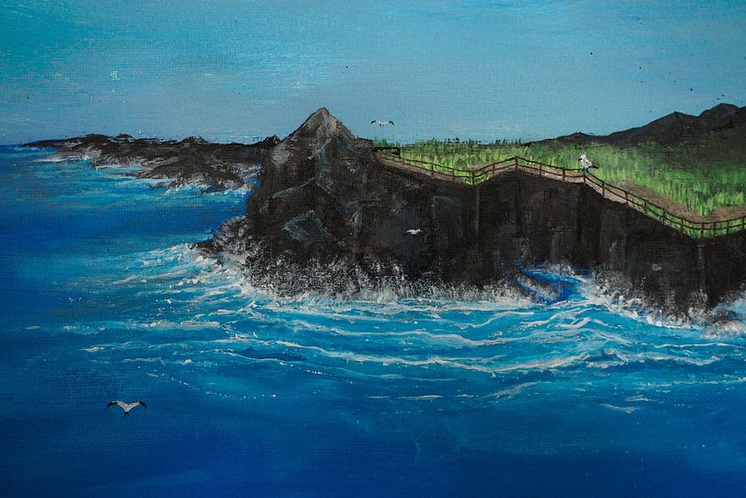 Recreation on the coast II by Kristin Adele