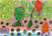 Colorful Kites at the Beach 