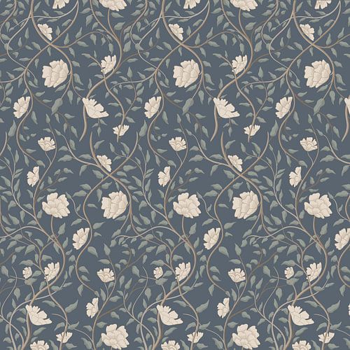 Bouquet of flowers - Blue