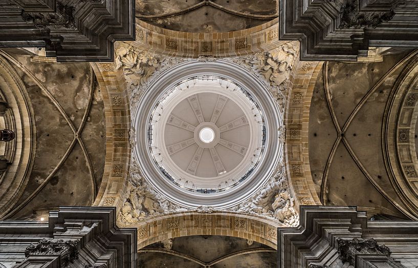 Ghent, Flanders - Belgium -Ceiling of the Saint Pieters catholic by Werner Lerooy