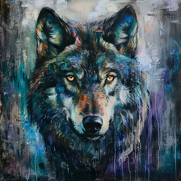 Loup par Poster Art Shop