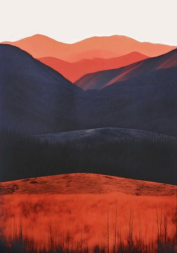 LANDSCHAFT BERGE 19 von AHAI depARTment