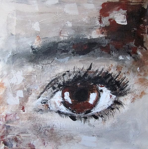 La fille aux yeux marrons par Linda Dammann