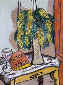 Max Beckmann - Stilleven met mimosa (1939)