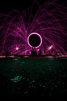 Ring of fire in pink
