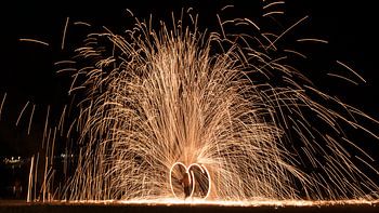 Funkelndes Feuerwerk