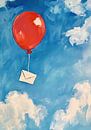 Balloon letter gift birthday celebration party balloon by Niklas Maximilian thumbnail