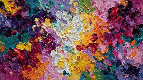 Abstrakte Formen in Farben von TheXclusive Art