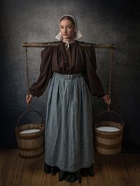 Souvenirs de la laitière Huizer sur Lotte Rietveld