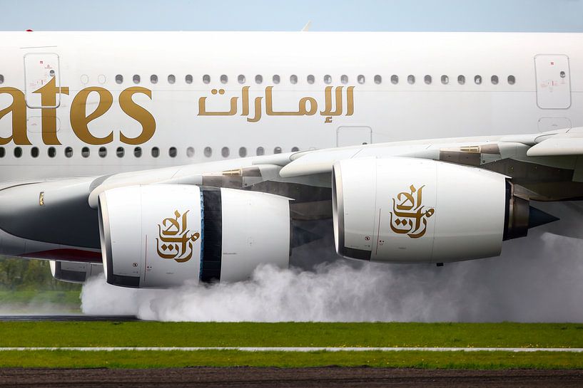 Flugzeug Boeing 777 von Inge van den Brande