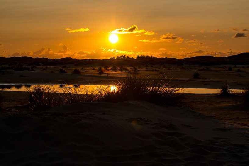Sonnenuntergang überm Kniepsand by Alexander Wolff