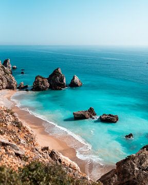 L'eau la plus bleue du Portugal sur Dayenne van Peperstraten