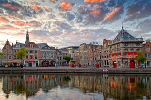 Auf der Spaarne in Haarlem von Anton de Zeeuw