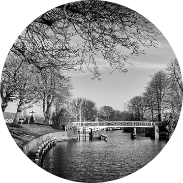 Vestingstad Dokkum, Het Grootdiep - Friesland (NL) van Stedelijke landschappen - Rick Van der Poorten Fotografie