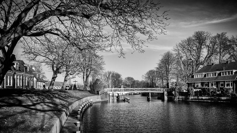 Ville fortifiée de Dokkum, Het Grootdiep - Friesland (NL) par Paysages urbains - Rick Van der Poorten Photography