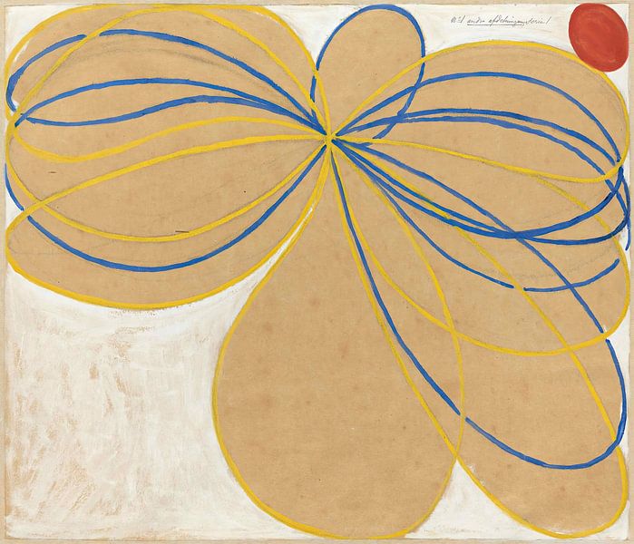 The Seven-Pointed Star No. 1, Hilma af Klint by Masterful Masters
