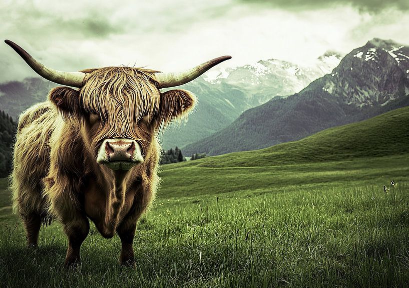 Highland Cow  von Niklas Maximilian