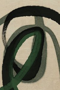 Green On Canvas No 1