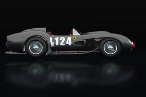 Ferrari F250 Testarossa Seitliche Ansicht