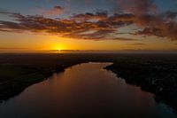 Sunset in the Hoeksche Waard