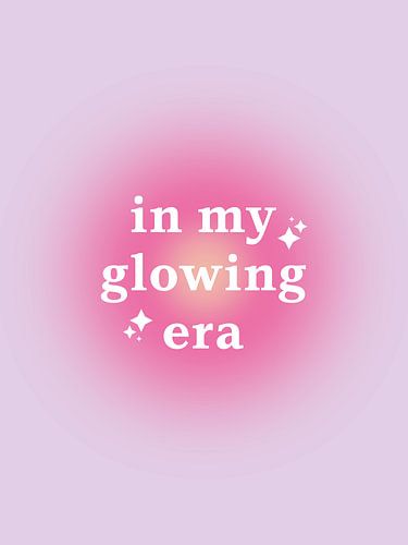 In my glowing era van Jenine Blanchemanche