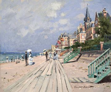 La promenade de Trouville, Claude Monet