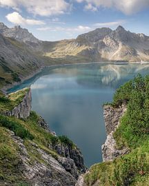 Über dem Lünersee von Marcel Hechler