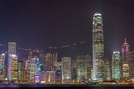 Hongkong: concrete jungle by night van Martijn Barendse thumbnail