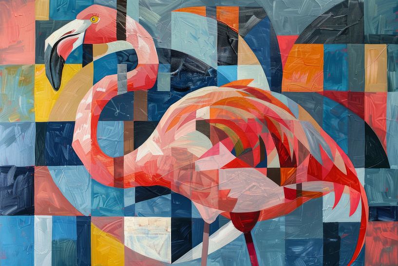Flamingo by Poster Art Shop