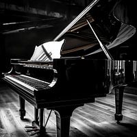 Noir piano